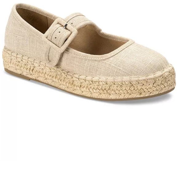 Womens Sun & Stone Poppyy Buckle Espadrille Mary Jane’s Size 9 - Picture 3 of 10